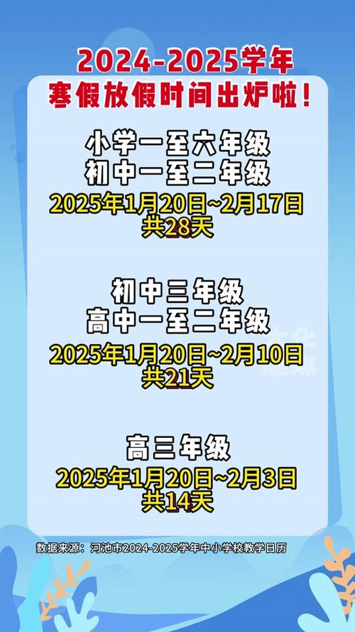 中小学春秋假几天中小学的春秋假期时长因地区和学校差异而有所不同。